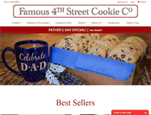 Tablet Screenshot of famouscookies.com